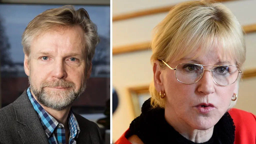 Tomas Ramberg och Margot Wallström. Foto: Pablo Dalence/SverigeRadio och Claudio Bresciani/TT.