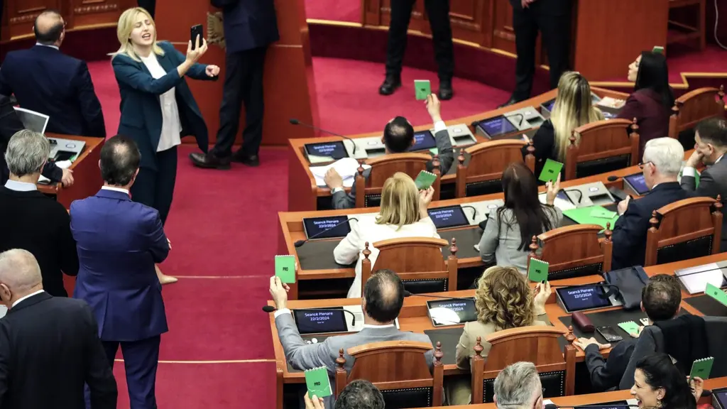 Politiker i Albanian