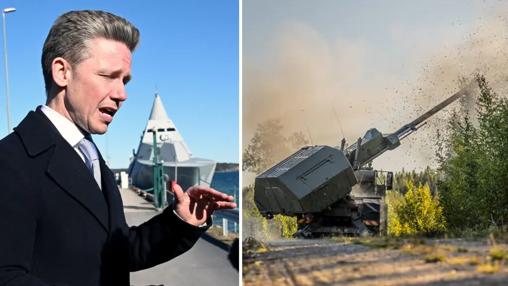 Försvarsminister Pål Jonsson (M) + archer