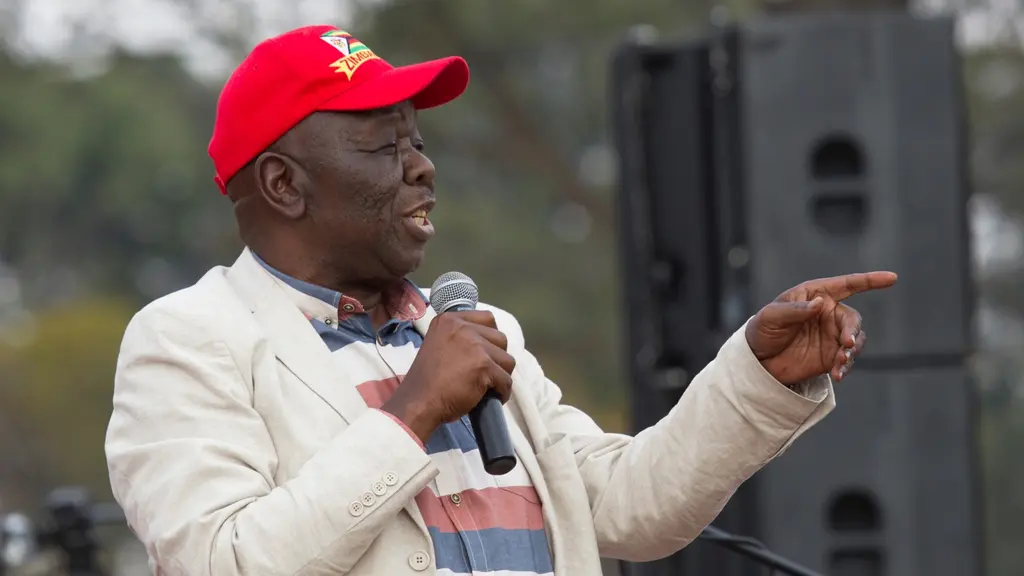 Oppositionsledaren Morgan Tsvangirai 