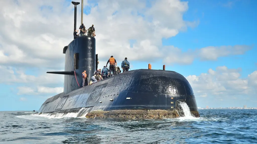 Ubåten San Juan, av modellen TR-1700, har varit försvunnen sedan i onsdags. 44 besättningsmedlemmar är ombord. Arkivbild.