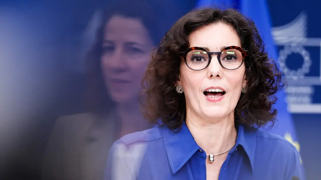 EU:s jämställdhetskommissionär Hadja Lahbib.