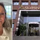 Image 8: Caroline Olstedt Carlström, dataskyddsjurist och bild på skatteverkets fasad,