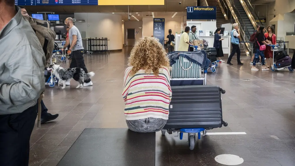 avgångshallen Terminal 5 på Arlanda flygplats