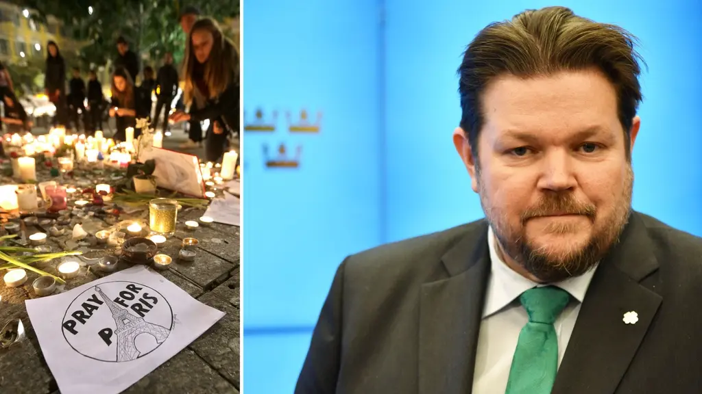 Johan Hedin, centerpartiets rättspolitiska talesperson. 