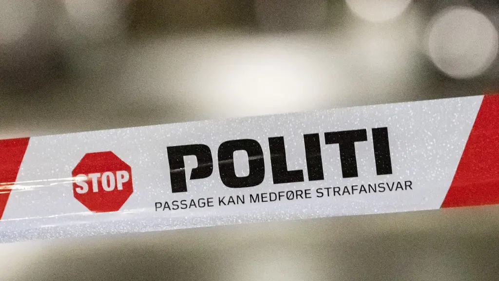 Arkivbild på polisavspärrning i Danmark