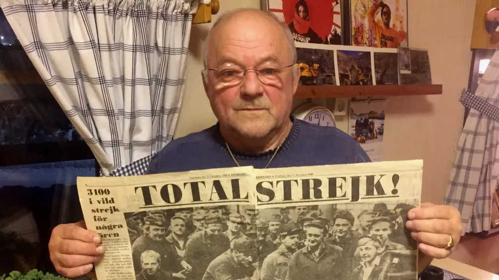 Reino Niemi, gruvstrejken 1969