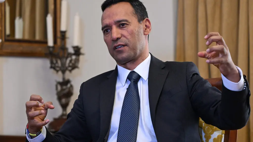 Colombias försvarsminister Pedro Sanchéz