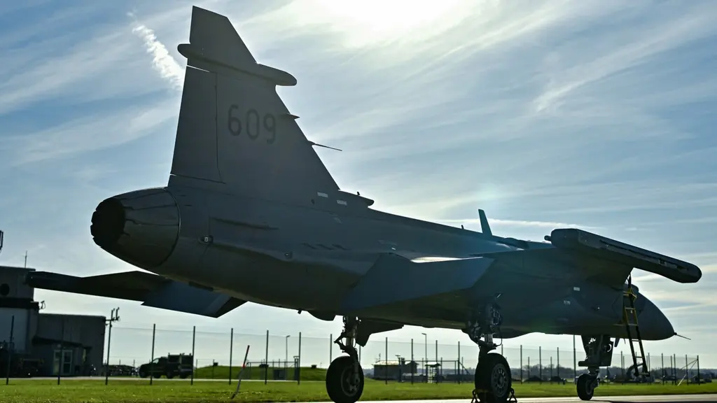 Under 2025 blev det en tydlig nedgång av antalet flygtimmar med Jas Gripen.