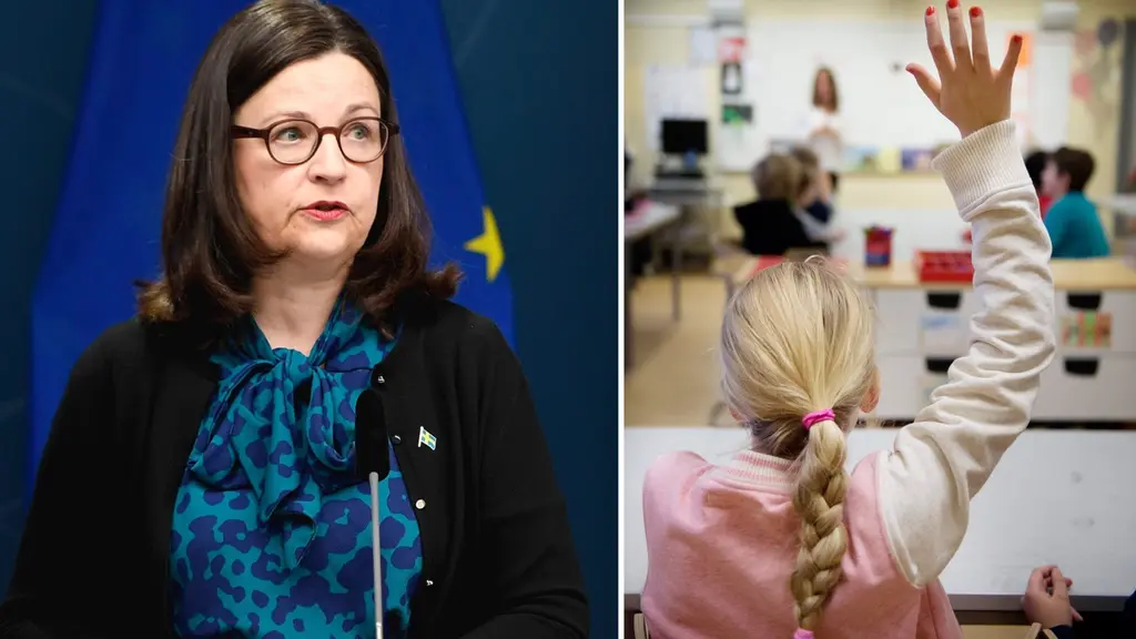 Utbildningsminister Anna Ekström.