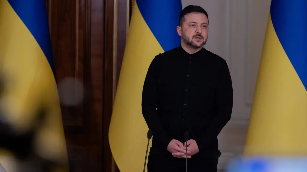 Ukrainas president Volodymyr Zelensky.