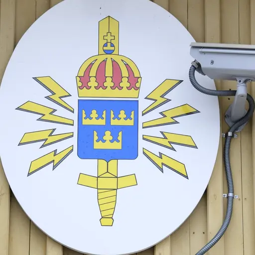 Försvarets radioanstalt på Lövön.