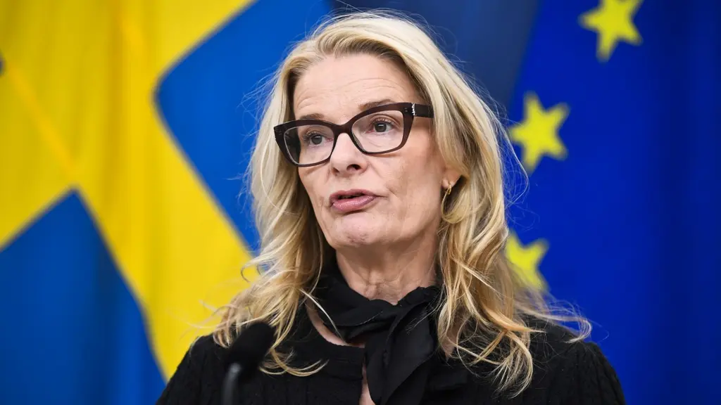 Gymnasie-, högskole- och forskningsminister Lotta Edholm (L).