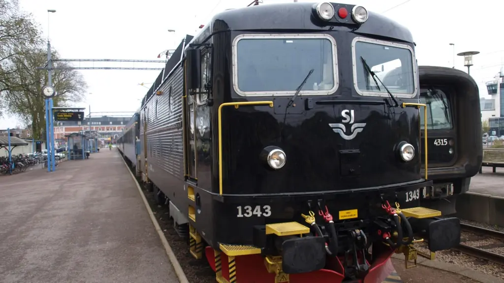 En bild på ett tåg i Kalmar Foto Leif Johansson/Sveriges Radio