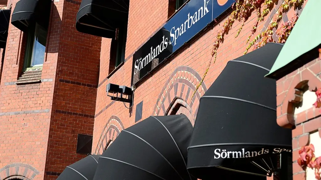 Sörmlands Sparbank, Nyköping. Foto: Per Thyrén/Sveriges Radio.