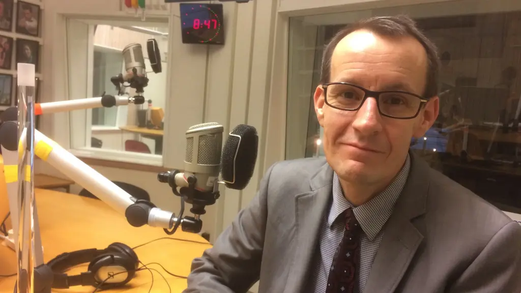 Tomas Lindroos, direktor för Härberget i Eskilstuna. Foto: Jonas Carnesten / Sveriges Radio