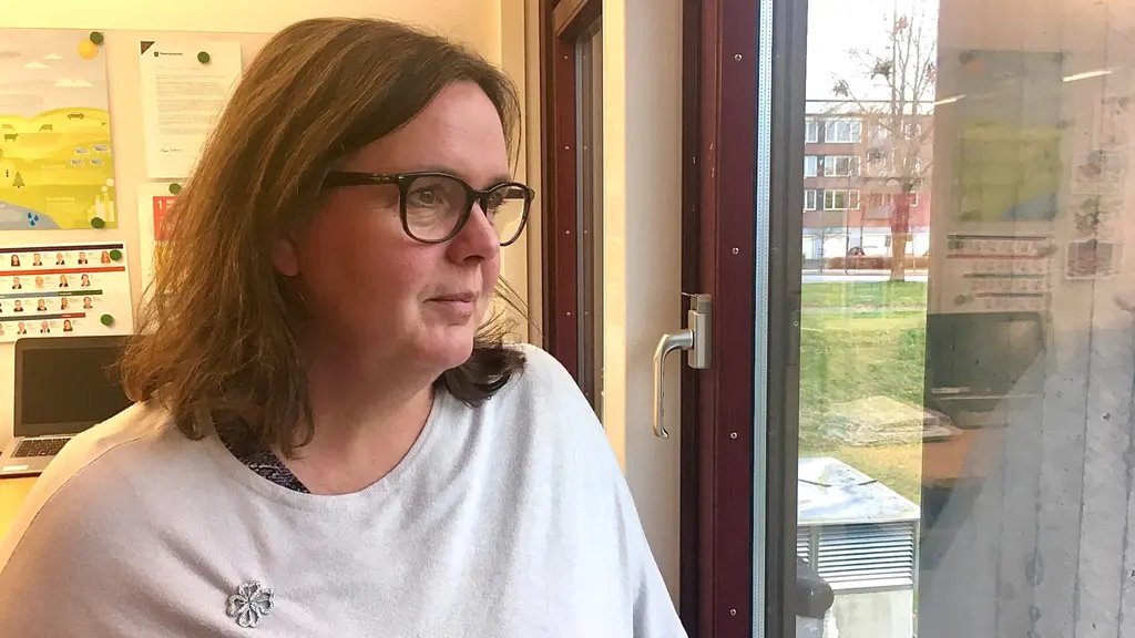 Carina Johansson, centerpartistisk kommunstyrelseordförande i Gislaved. November 2019.