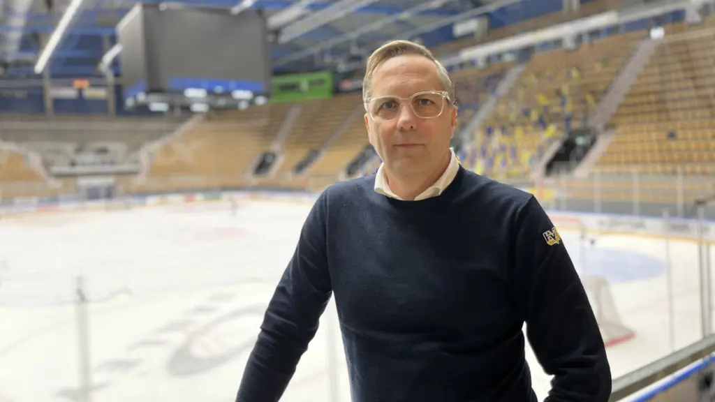 Richard Nylin, klubbdirektör i HV71.