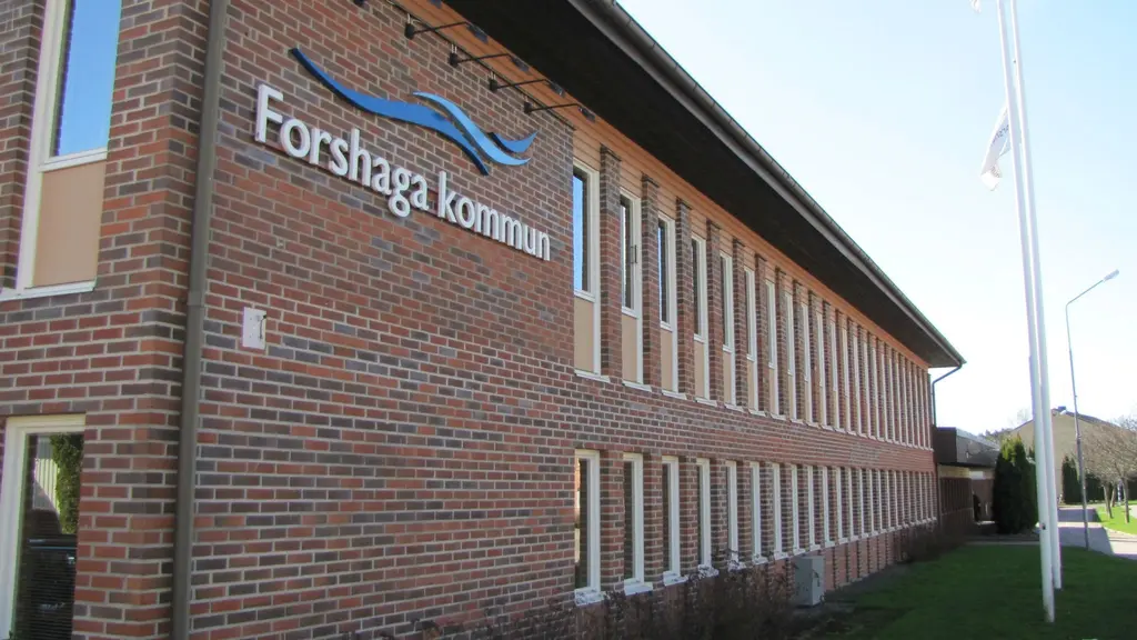 Kommunhuset i Forshaga. Magnus Hermansson/Sveriges Radio.