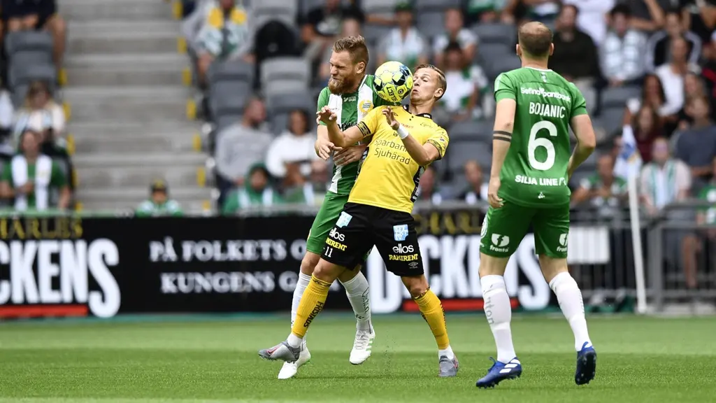 Arkivbild från Hammarby-Elfsborg förra säsongen.