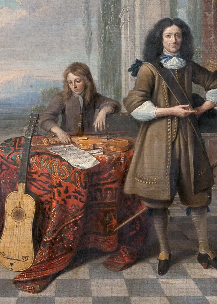 Familjeporträtt från 1600-talet av Hieronymus Janssens