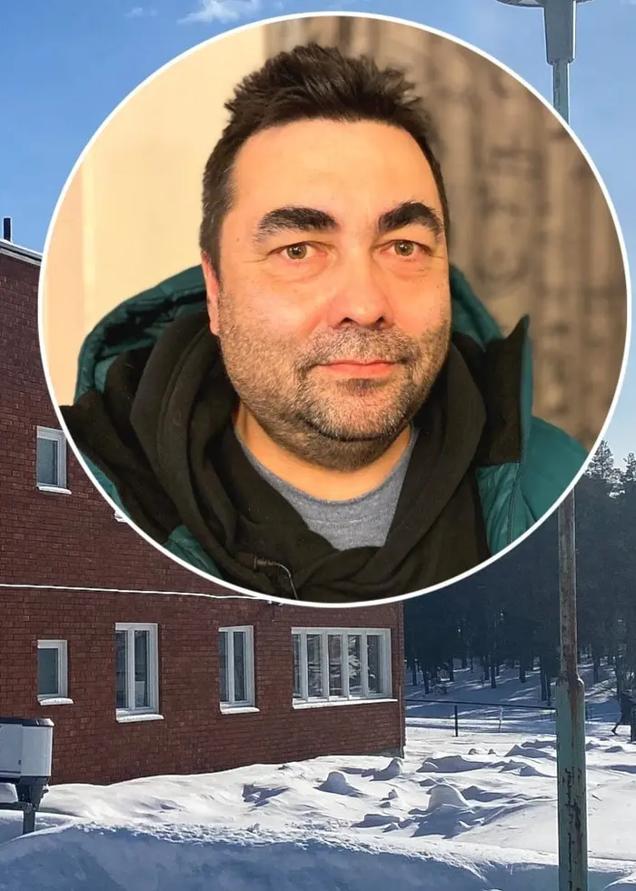 Laponiatjuottjudus kansli i Jokkmokk och Per-Jonas Parffa.