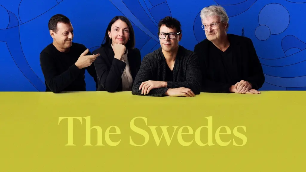 David Stavrou, israelisk journalist, Martin Wicklin, programledare, Anne-Françoise Hivert, journalist på Le Monde och Kim Salomon, dansk författare och professor emeritus i historia är några av de paneldeltagare som kommer att höras i nya podden The Swedes. Podden startar den 13 januari. Foto: Mattias Ahlm/Sveriges Radio, Lina Arvidsson