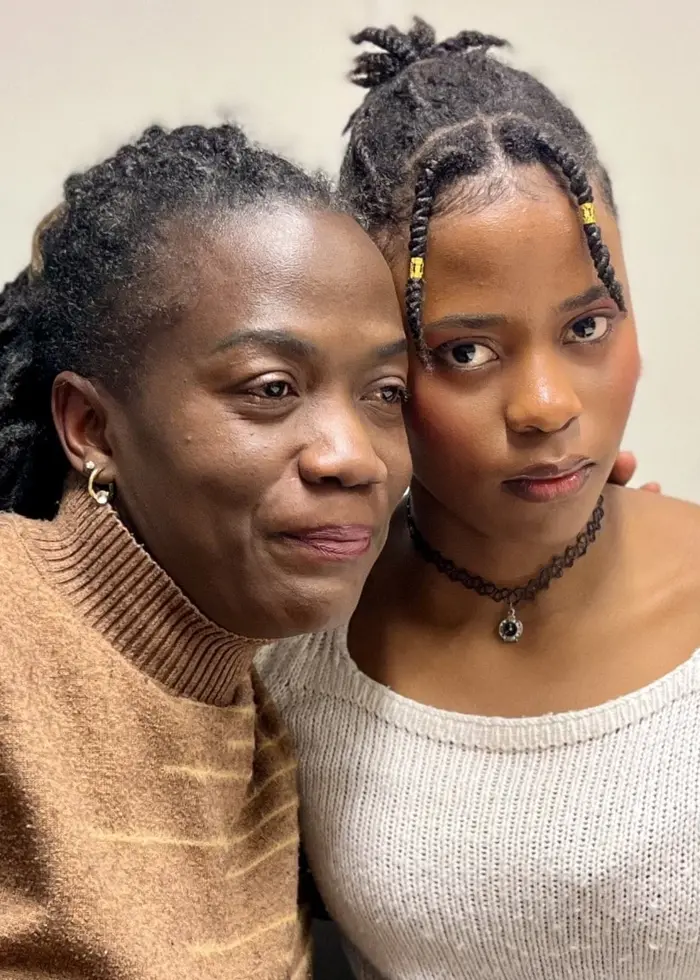 Josephine Nanthessa och Tabitha Katushabe.