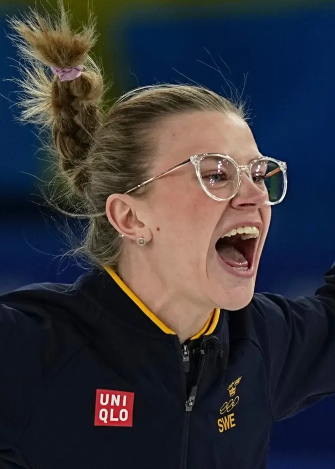 Isabella Wranå jublar.